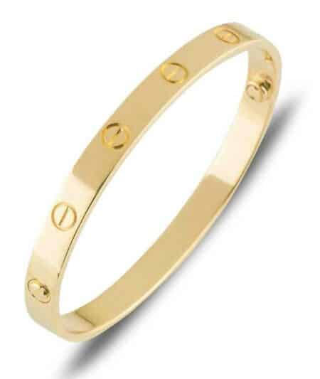 Cartier Love Bracelet Size 16cm 18k Yellow Gold 
Papers B6035516