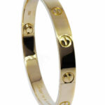 Cartier Love Bracelet Size 16cm 18k Yellow Gold 
Papers B6035516