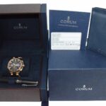 Corum Admirals Cup Challenge 44 Split Chronograph 18k RG Watch B/P 60923.165605