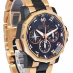 Corum Admirals Cup Challenge 44 Split Chronograph 18k RG Watch B/P 60923.165605