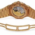 Patek Philippe Nautilus 5711 18K Rose Gold Brown Dial Watch B/P '16 5711/1R-001