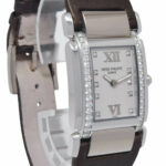 Patek Philippe Twenty~4 18k White Gold Diamond Ladies Watch 24 B/P '02 4920G-010