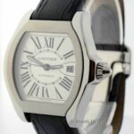 Cartier Roadster Large Steel Mens Automatic Watch B/P + Bonus W6206017 3312