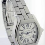 Cartier Roadster Large Steel Mens Automatic Watch B/P + Bonus W6206017 3312