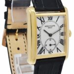 Patek Philippe 5014 Gondolo 18k Yellow Gold Silver Dial Mens Manual Watch 5014J