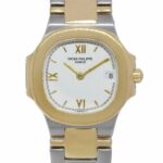 Patek Philippe Nautilus 18k Yellow Gold/Steel Ladies 27mm Quartz Watch 4700