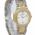 Patek Philippe Nautilus 18k Yellow Gold/Steel Ladies 27mm Quartz Watch 4700