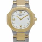 Patek Philippe Nautilus 18k Yellow Gold/Steel Ladies 27mm Quartz Watch 4700