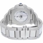 Cartier Calibre Steel Silver Dial Mens 42mm Automatic Watch W7100015 3389