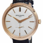 Patek Philippe Calatrava 5123 18k Rose Gold Mens 38mm Manual Watch 5123R