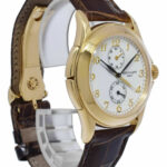 Patek Philippe 5134 Travel Time 18k Yellow Gold Mens 37mm Manual Watch 5134J