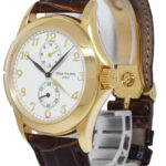 Patek Philippe 5134 Travel Time 18k Yellow Gold Mens 37mm Manual Watch 5134J