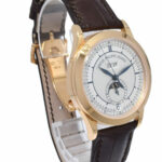 Patek Philippe Annual Calendar 18k RG Silver Sector Dial Box/Papers 5396R-001