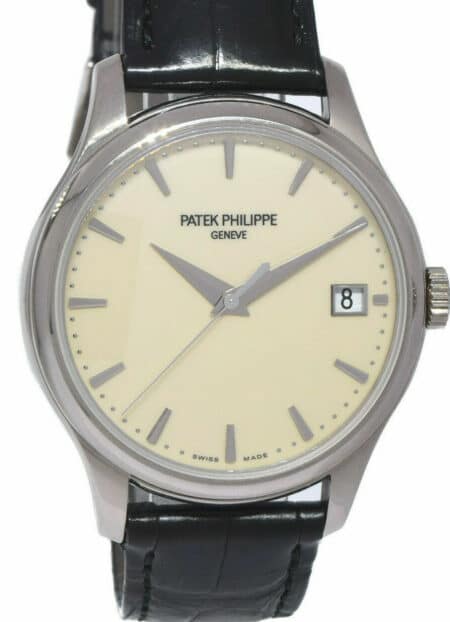 Patek Philippe Calatrava 18k White Gold Mens 39mm Watch Box/Papers 2019 5227G