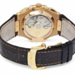 Patek Philippe 5980 Nautilus Chronograph 18k Re Gold Chocolate B/Ps '10 5980R