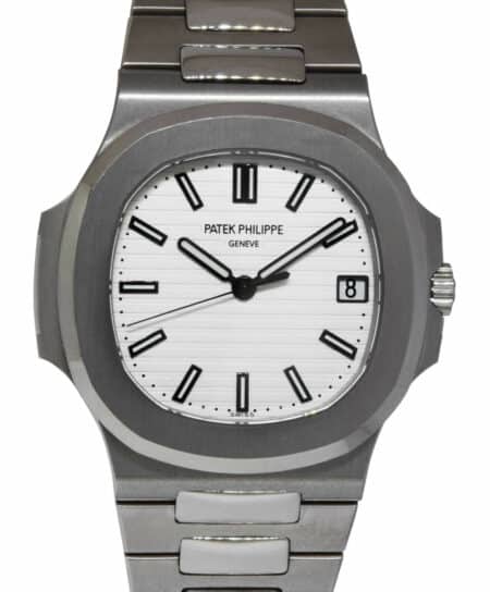 Patek Philippe Nautilus 5711 Steel Silver Dial Mens Watch B/P '16 5711/1A