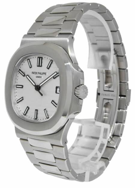 Patek Philippe Nautilus 5711 Steel Silver Dial Mens Watch B/P '16 5711/1A