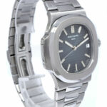 Patek Philippe Nautilus Stainless Steel Blue Dial Watch B/P '08 5711/1A-010