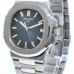 Patek Philippe Nautilus Stainless Steel Blue Dial Watch B/P '08 5711/1A-010