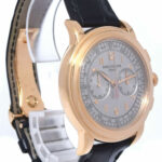 Patek Philippe 5070 18K Rose Gold Chronograph Mens Watch Box/Papers '05 5070R