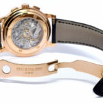 Patek Philippe 5070 18K Rose Gold Chronograph Mens Watch Box/Papers '05 5070R