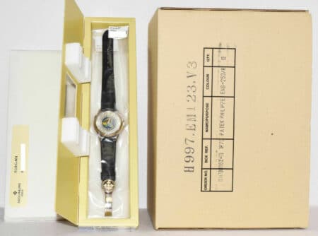 Patek Philippe NEW SEALED World Time Watch 18k White Gold Box/Papers 5131G