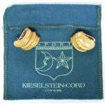 Kieselstein Cord 18k Yellow Gold Earrings With Pouch