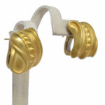 Kieselstein Cord 18k Yellow Gold Earrings With Pouch