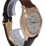 Patek Philippe Annual Calendar 5035 18k Rose Gold Mens 37mm Watch 5035R