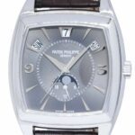 Patek Philippe Gondolo Calendario 18k White Gold Mens Watch  Box/Papers 06 5135G