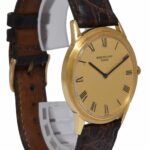 Patek Philippe Vintage Calatrava Automatic 18k Yellow Gold Mens Watch 3591J