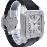 Cartier Santos 100XL Stainless Steel Silver Dial Men's Watch 2656