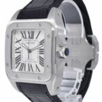 Cartier Santos 100XL Stainless Steel Silver Dial Men's Watch 2656