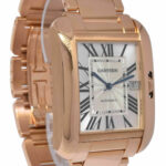 Cartier Tank Anglaise 18k Rose Gold Large Mens Watch Box/Papers W5310002 3504