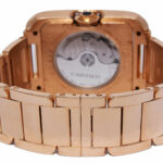 Cartier Tank Anglaise 18k Rose Gold Large Mens Watch Box/Papers W5310002 3504