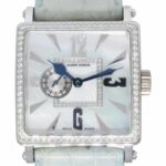 Roger Dubuis Golden Square 18k White Gold Ladies 34mm Limited Watch B/P G3498SD