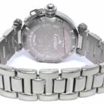 Cartier Pasha 18k White Gold Diamond Dial/Bezel Ladies 32mm Automatic Watch 2398