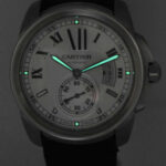 Cartier Calibre Steel Silver Dial 42mm Mens Automatic Watch W7100037 3389