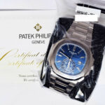 Patek Philippe SEALED Nautilus 18k White Gold Diamond Watch Box/Papers NEW 5976