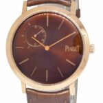 Piaget Altiplano 18k Rose Gold Mens Limited Mechanical Wind 40mm Watch GAO34113