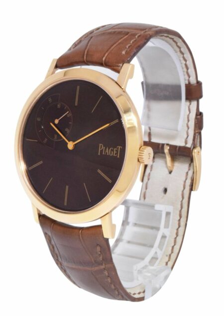 Piaget Altiplano 18k Rose Gold Mens Limited Mechanical Wind 40mm Watch GAO34113