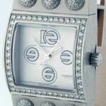 Roberge Ladies Stainless Steel 
Diamond Corvus Watch