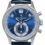 Patek Philippe 5960 Annual Calendar Chronograph Platinum Watch Box/Papers 5960P