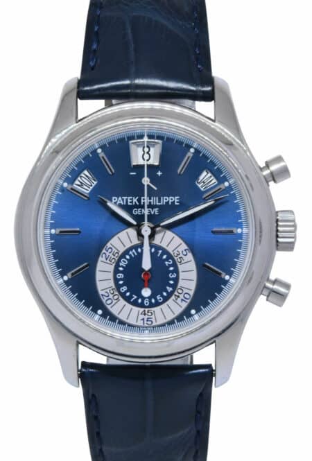 Patek Philippe 5960 Annual Calendar Chronograph Platinum Watch Box/Papers 5960P