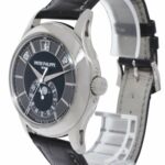 Patek Philippe Annual Calendar 5205 18k White Gold Black/Gray Dial Watch 5205G