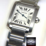 Cartier Tank Francaise Stainless Steel Quartz Ladies Midsize Watch 2465