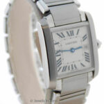 Cartier Tank Francaise Stainless Steel Quartz Ladies Midsize Watch 2465