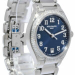 Patek Philippe Twenty~4 Steel Blue Dial Diamond Ladies Auto NEW 7300/1200A-001