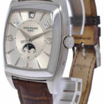 Patek Philippe Mens Gondolo Calendario 18k WG Automatic Watch Papers '06 5135G