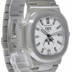 Patek Philippe Nautilus Steel Annual Calendar White Dial Watch B/P '17 5726/1A